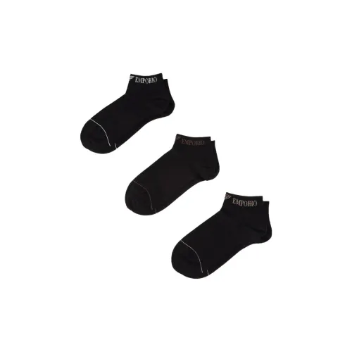 EMPORIO ARMANI Three Pack Socks With Logo