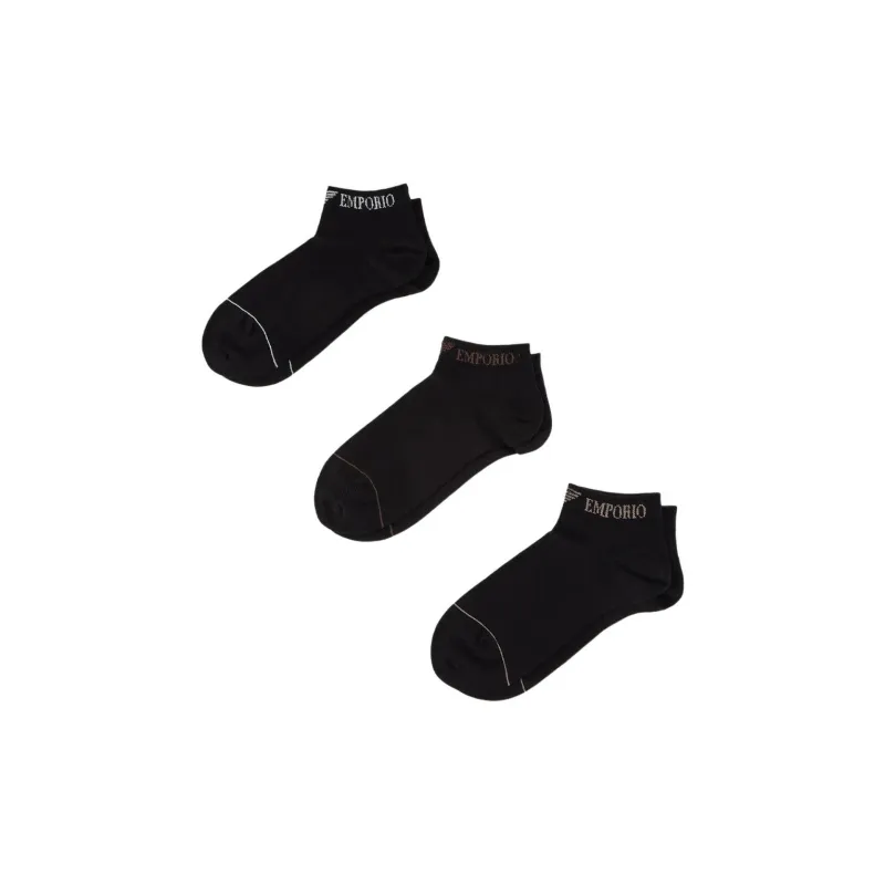 EMPORIO ARMANI Three Pack Socks With Logo-0