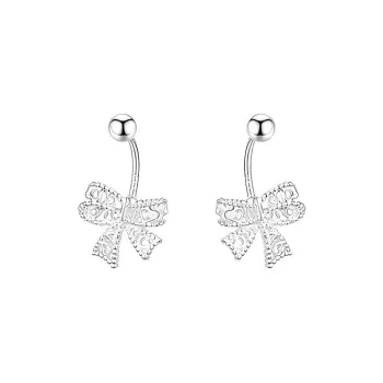 KING TAI FOOK 999 Fine Silver Earrings Women's