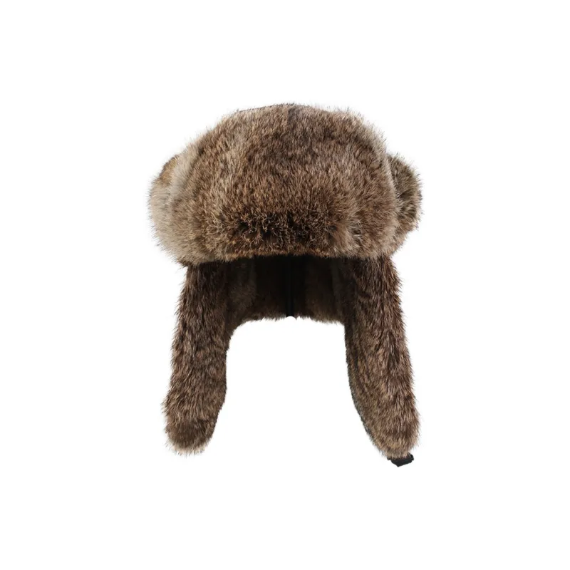 KENMONT Goat Leather Trapper Hats Men's-6