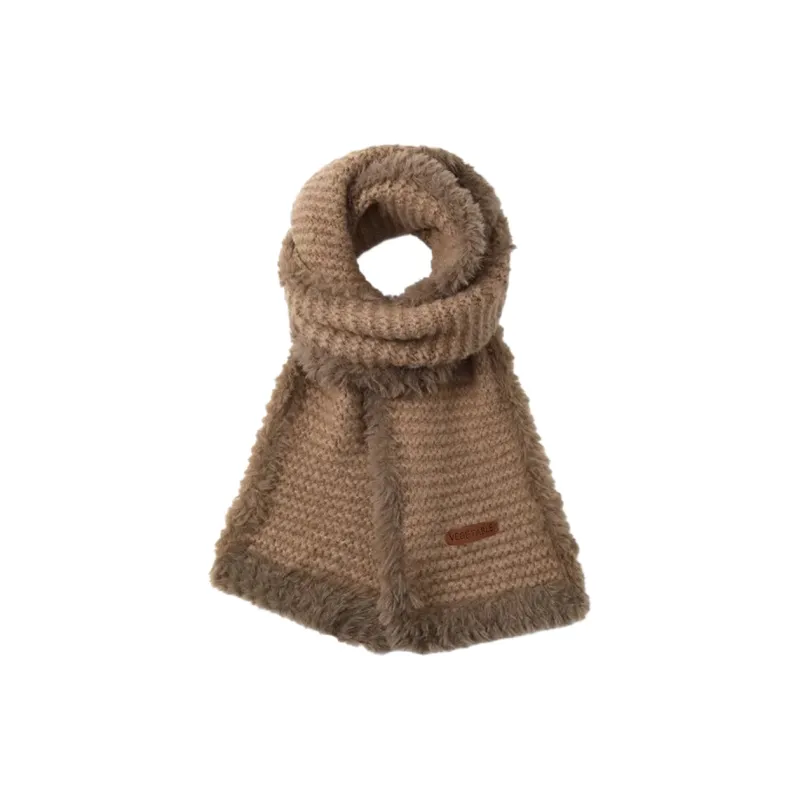 PALBAS Knit Scarves Unisex-5