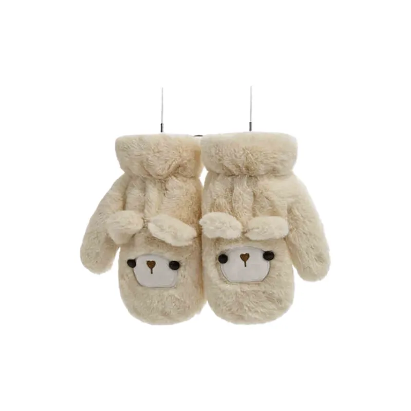 Yalu Polyester Knit Gloves Unisex-1