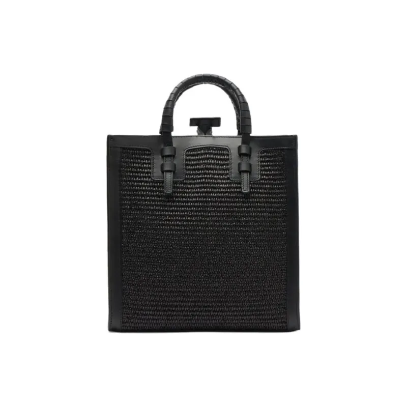 Casadei Baurivage Woven Top Handle Bag-2