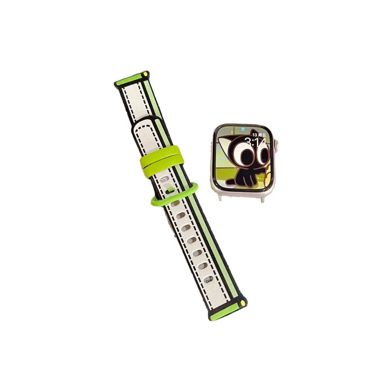 Fly Watch Band Apple Compatibility Genuine Leather Material-6