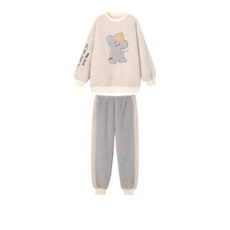 Vine Color Women's Pajama Sets-6