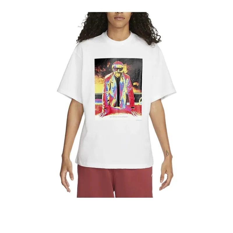 Nike T Shirts Unisex White-0
