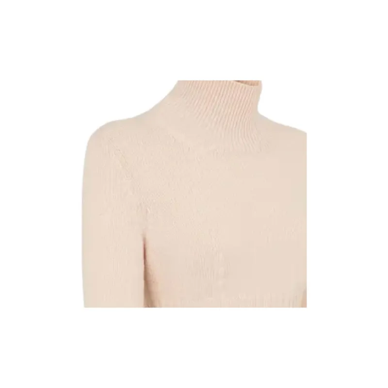 FENDI FW21 Slim Fit Sweater Women's Pink-4