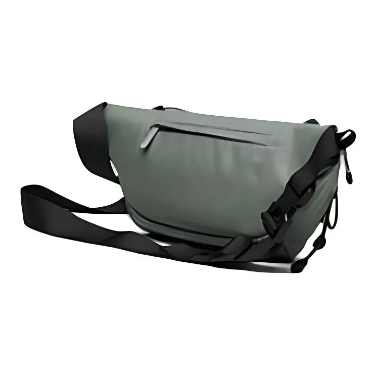 Skechers Fabric Fanny Pack Regular Unisex Black & Orchid Green-3