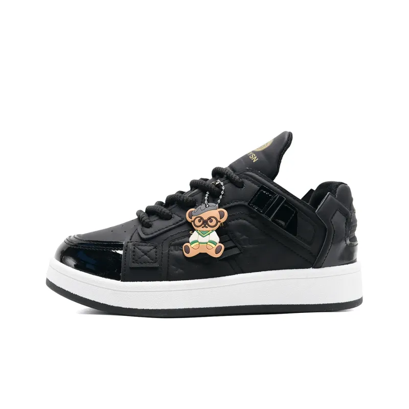 Teddy Bear Collection Slip Resistant And Abrasion Resistant Support Low Top Skateboard Shoes-6