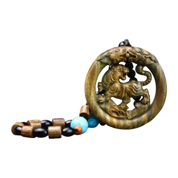 SHUZHUO Green Sandalwood Collectible Unisex