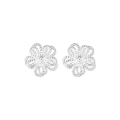 SHARK BABY S925 Silver Stud Earrings Women's