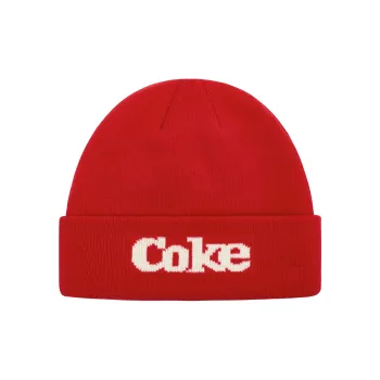 Coca Cola Knitted Fabric Beanies Unisex
