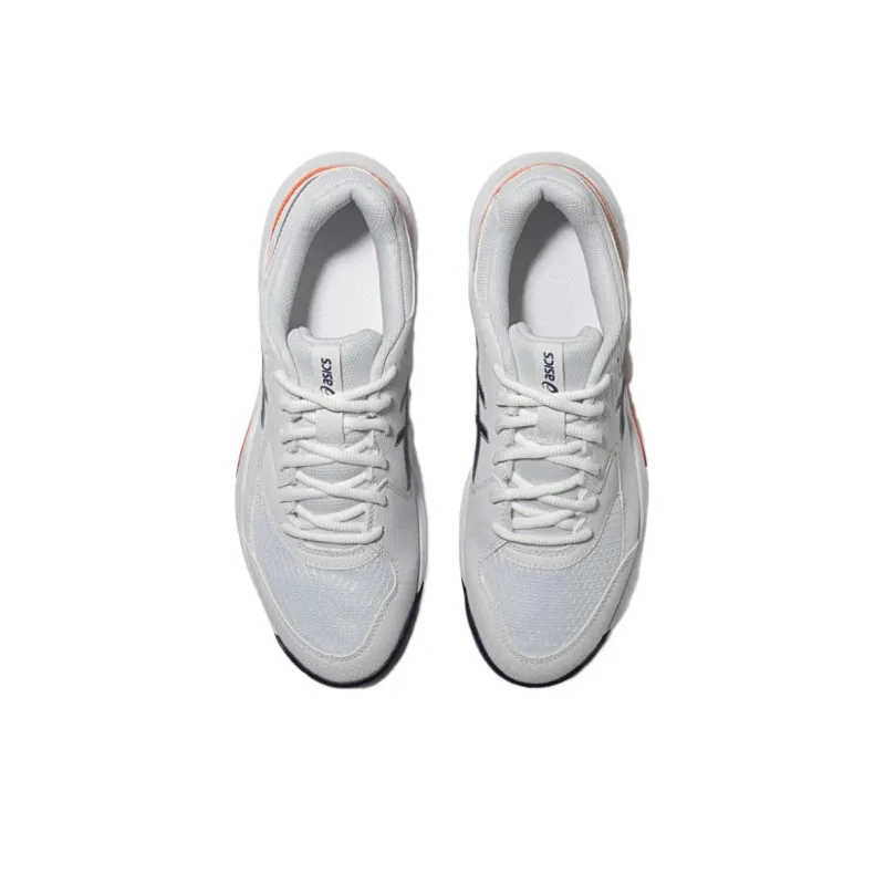 Asics Gel Dedicate 8 Low Top Tennis Shoes Men's White Blue Orange-2