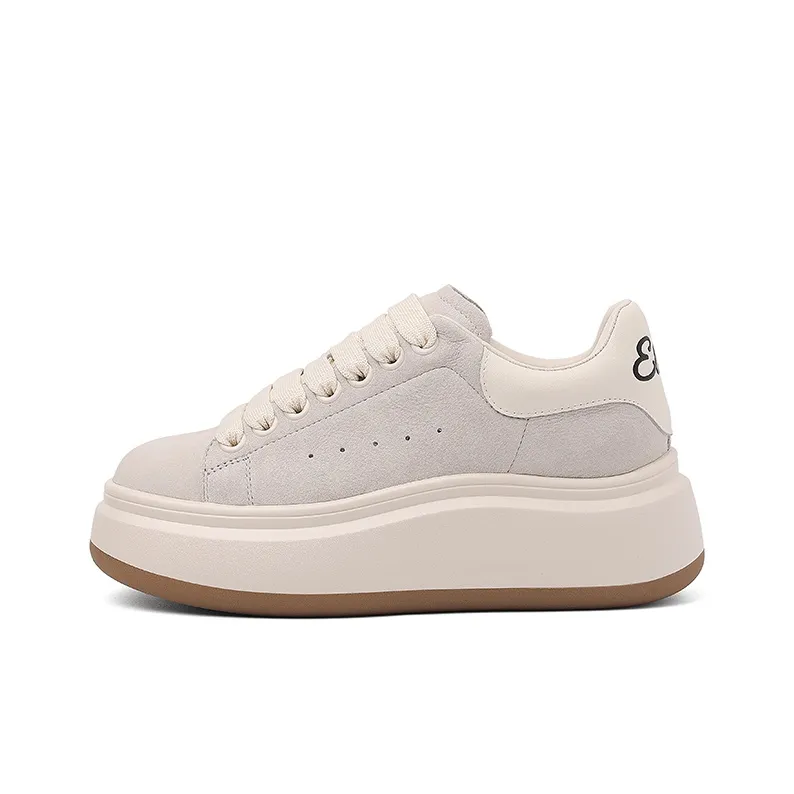 BURGELY Lightweight Height Increasing Low-Top Skateboard Shoes Women's-0