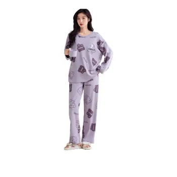 MIIOW Pajama Set Women's Blue Purple