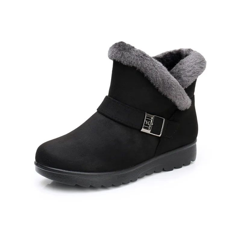 EGCHI Snow Boots Women's Black-0