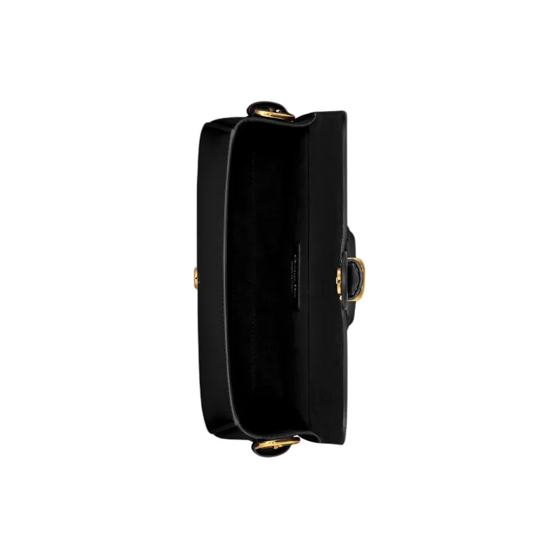 DIOR Bobby Calfskin Crossbody Bag Shoulder Bag Medium Size Women's Black-3