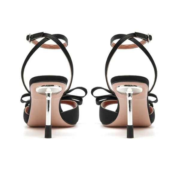 SHOESZOOO One-Strap Slim Heel High Heels 7cm Women's-3
