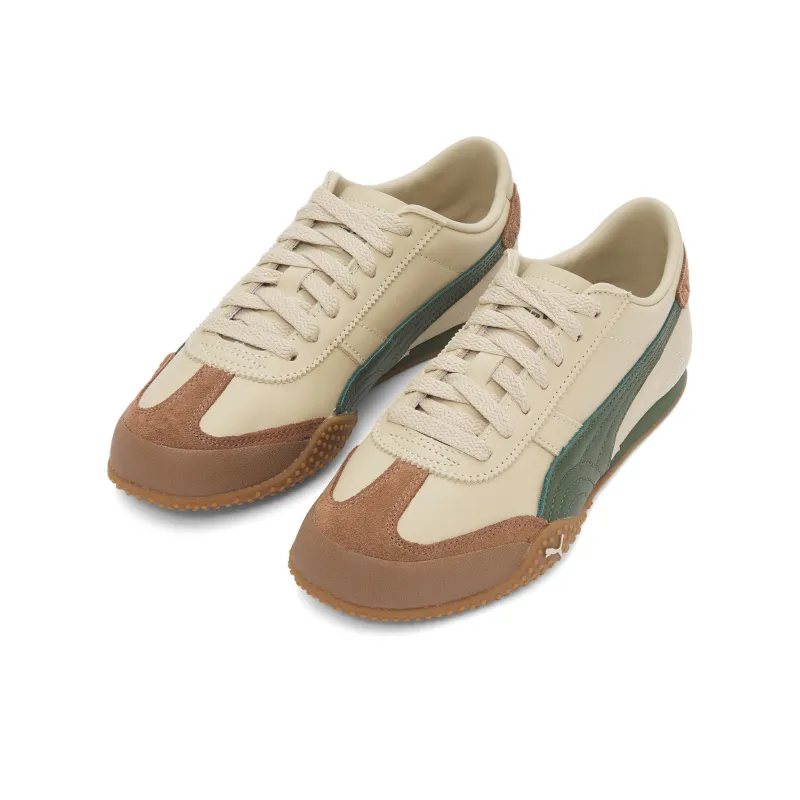 PUMA Bella UT Anti Slip Wear Resistant Low Top Casual Shoes Unisex Brown Green-3