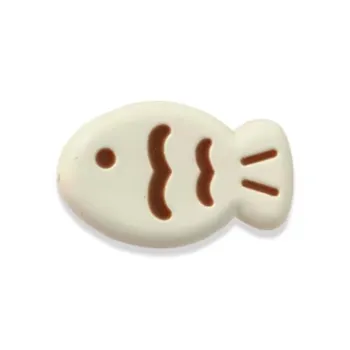 LINGJIE Acrylic Hair Clips Women's White