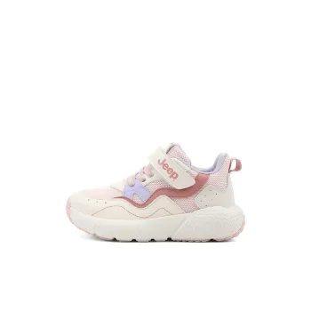 Jeep Slip Resistant, Abrasion Resistant, Breathable, Cushioning Kids Lifestyle Shoes Beige/Pink Kids'