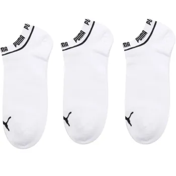 PUMA Ankle Socks Unisex 3 Pack White