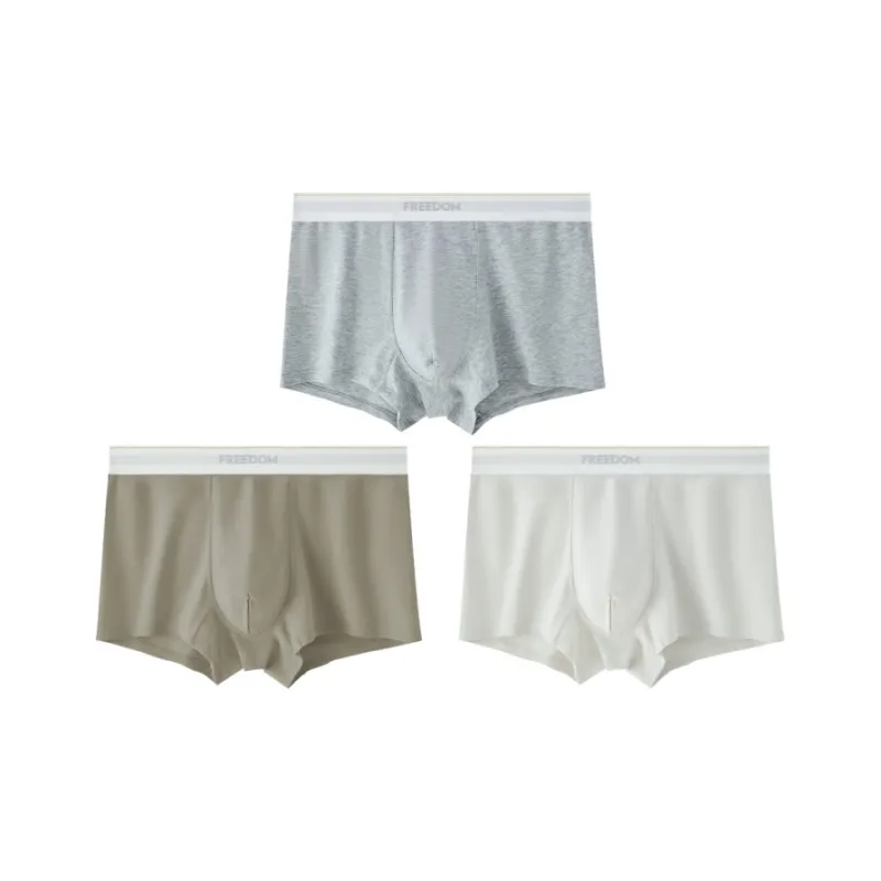Qiao Ni Tong Underpants Men's 3 Pack-3
