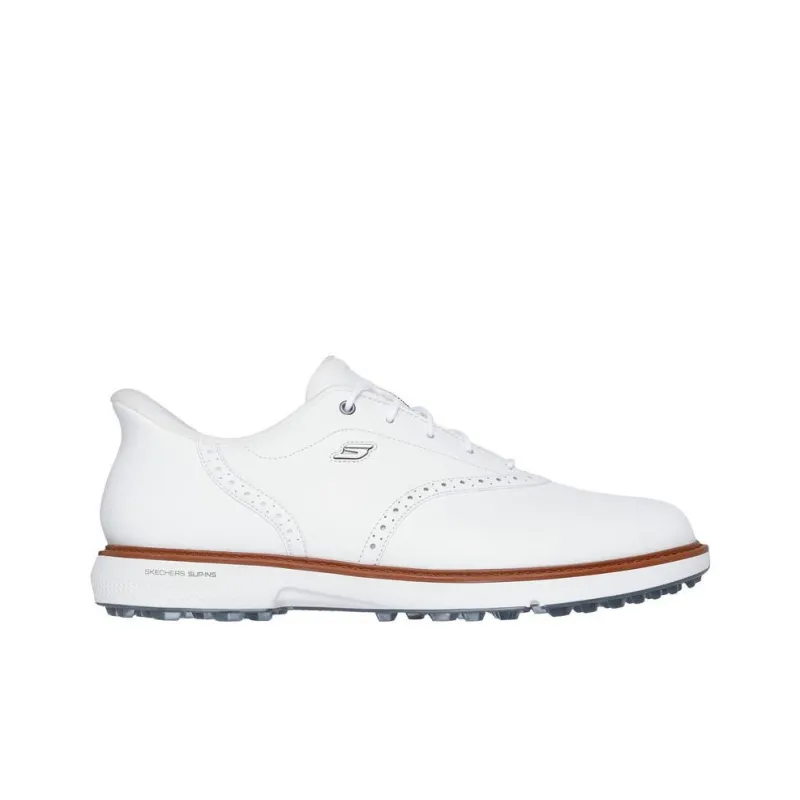 Skechers Slip Ins Anti Slip Wear Resistant Low Top Casual Shoes Men's White-1