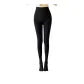 1 Pack (Black, Footed)