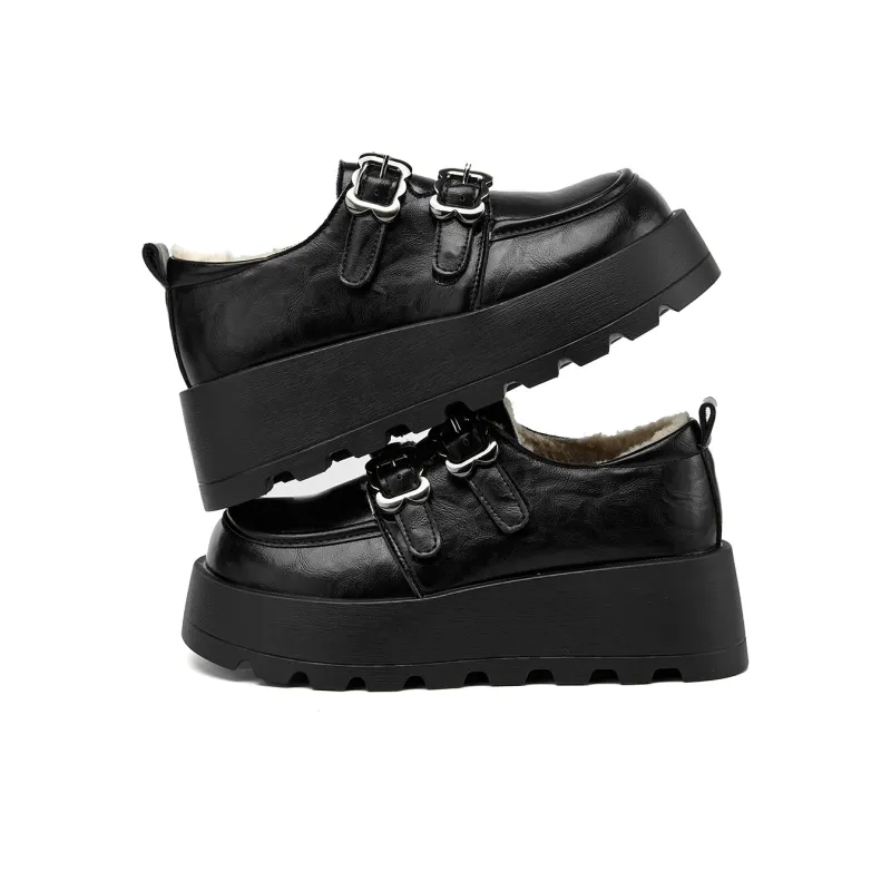 La Chapelle Loafers Women's Black-2