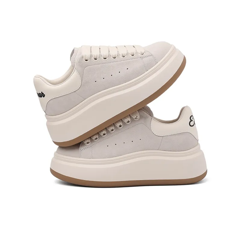 BURGELY Lightweight Height Increasing Low-Top Skateboard Shoes Women's-2
