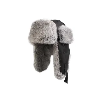 KENMONT Goat Leather Trapper Hats Men's