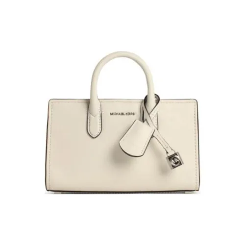 MICHAEL KORS Calfskin Handbag Women's White