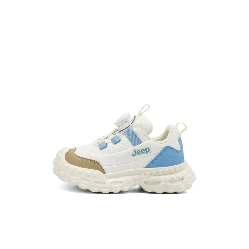 Jeep Kids Lifestyle Shoes Ecru/Lake Blue Kids'-0