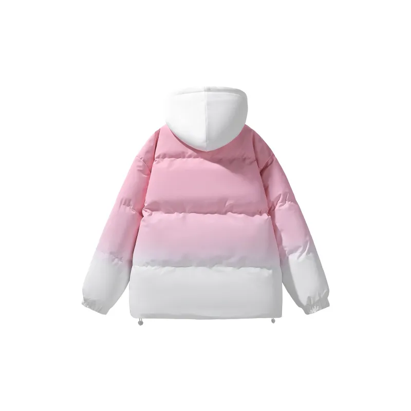 Warrior Puffer Jacket Unisex Pink-1