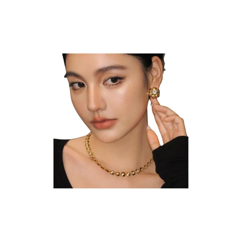 BOONEE ALUS Copper Earrings Women's Brand New-1