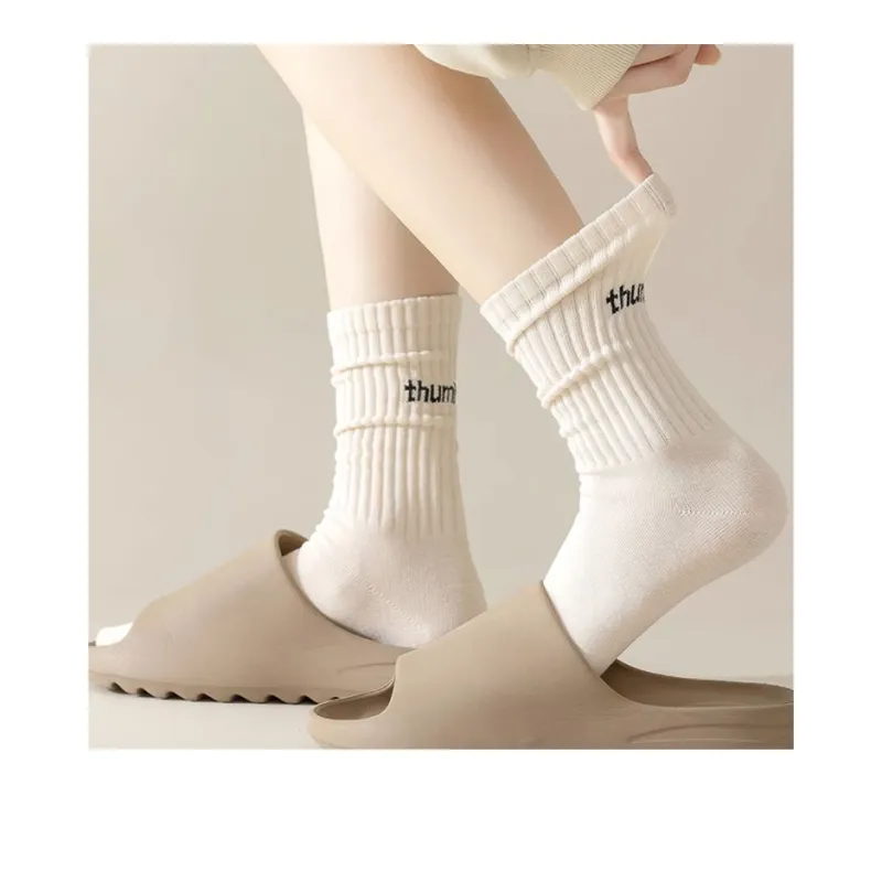 Mulong Family Mid Calf Socks Unisex 5 Pack-1