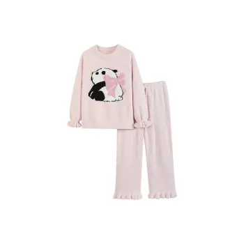 WANANNI Pajama Set Women's Cream Pink