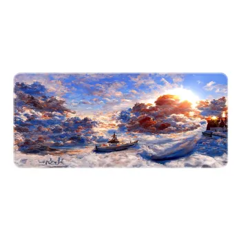 GULAN Mouse Pad Multiple Images Available Extra Large Esports Slim Style SJC260 269 Precision Bound Natural Rubber Sole