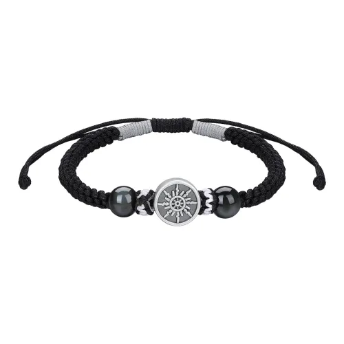 SEVEN COOK 999 Fine Silver Bracelets Men's
