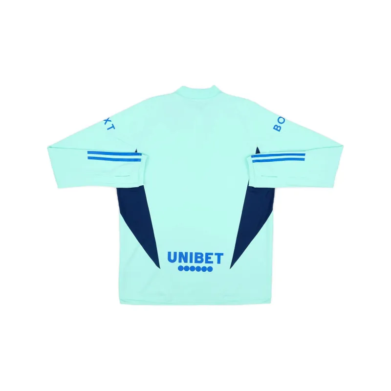 Adidas 2023 24 Leeds United Player Issue Soccer Jerseys Unisex Teal-1