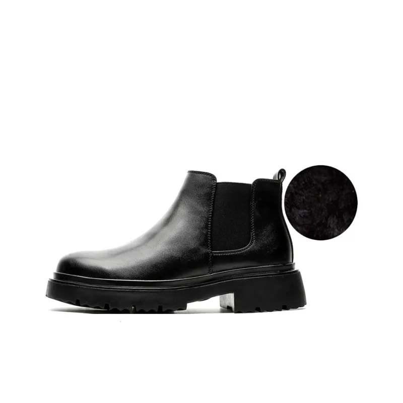Cachiotti KAQIAODI Short Chelsea Boots Men's Black-1