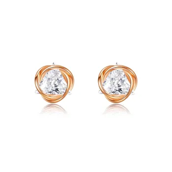 CHIEMOT S925 Silver Earrings Women's