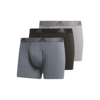 Adidas Free Shipping With AdiClub Stretch Cotton Boxer Briefs 3 pack
