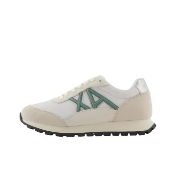 ARMANI EXCHANGEAE Low Top Casual Shoes Women's Beige Green