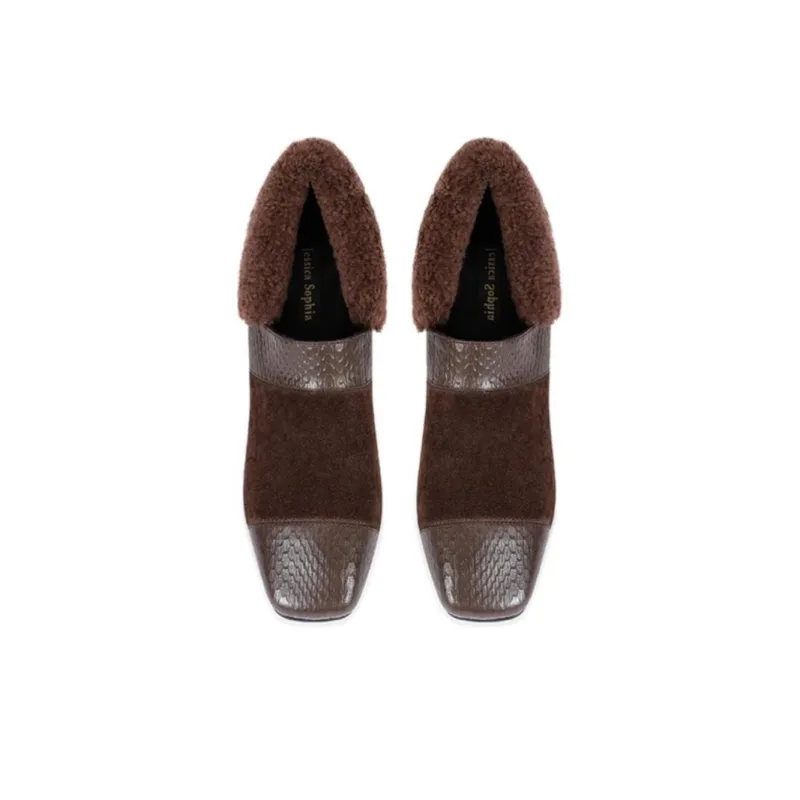 JESSICA SOPHIA Casual Single Shoes 3.5cm Women's-6