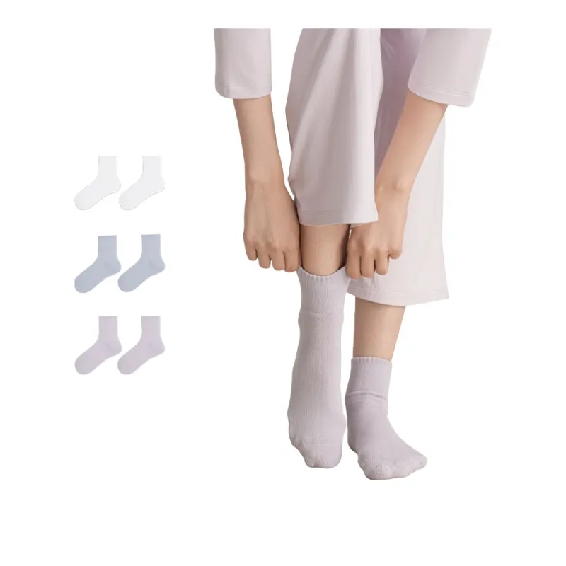 Ubras Mid Calf Socks Women's 3 Pack-7