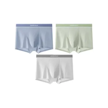 Qiao Ni Tong Underpants Men's 3 Pack