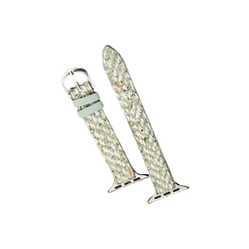 Warbler Dew Apple Compatibility Watch Band Leather Material-11