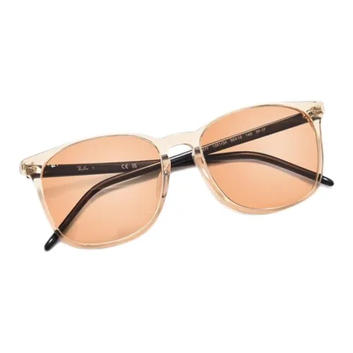 RayBan Plate Frame Square Sunglasses Unisex Black